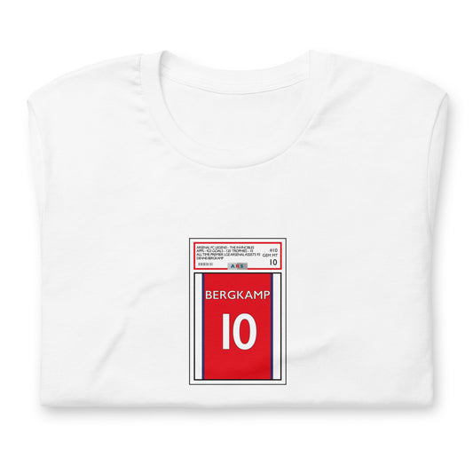 Bergkamp Arsenal Tee