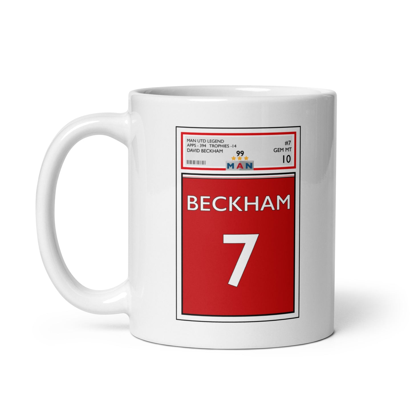 Beckham Man Utd Mug