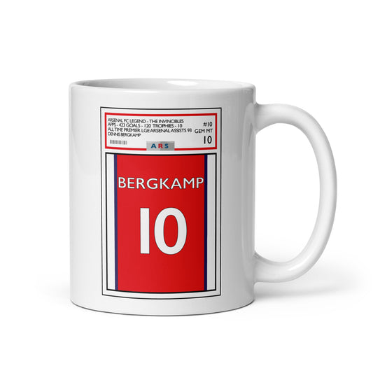 Bergkamp Arsenal Mug